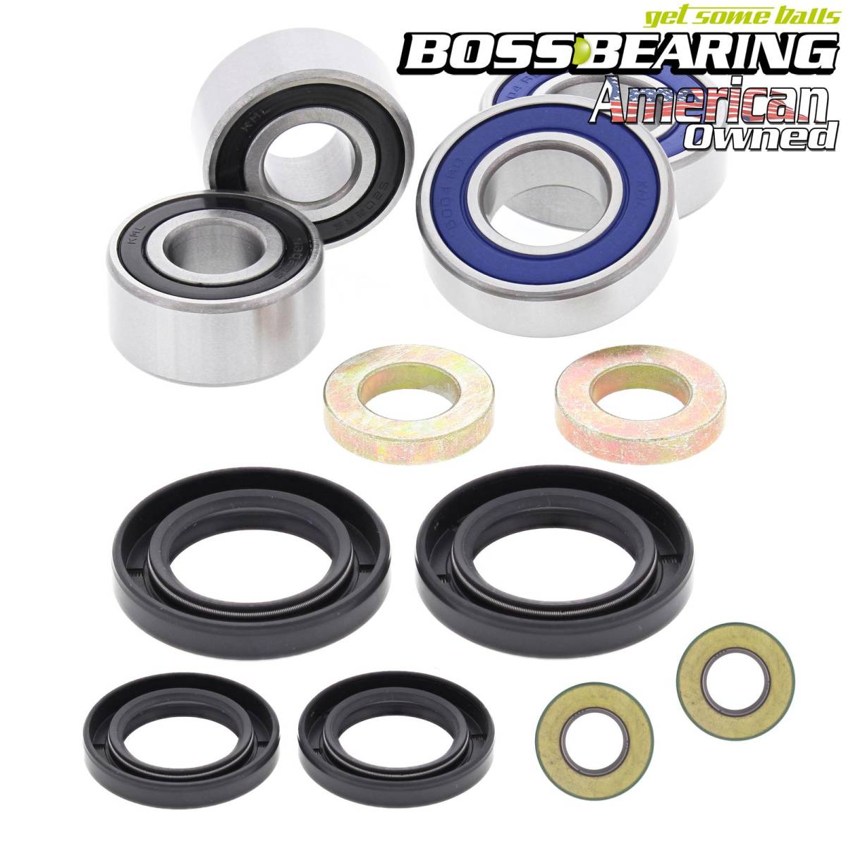 Front Upgrade Wheel Bearing And Seal Kit For Suzuki And Yamaha