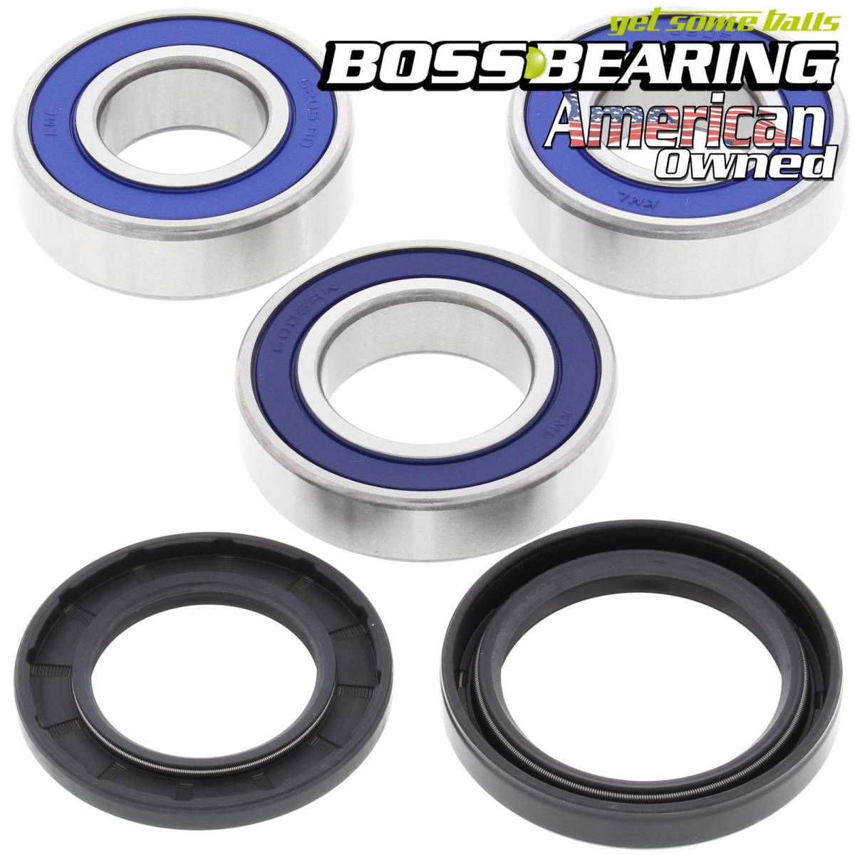 Rear Wheel Bearing Seal Kit For Kawasaki Boss Bearing