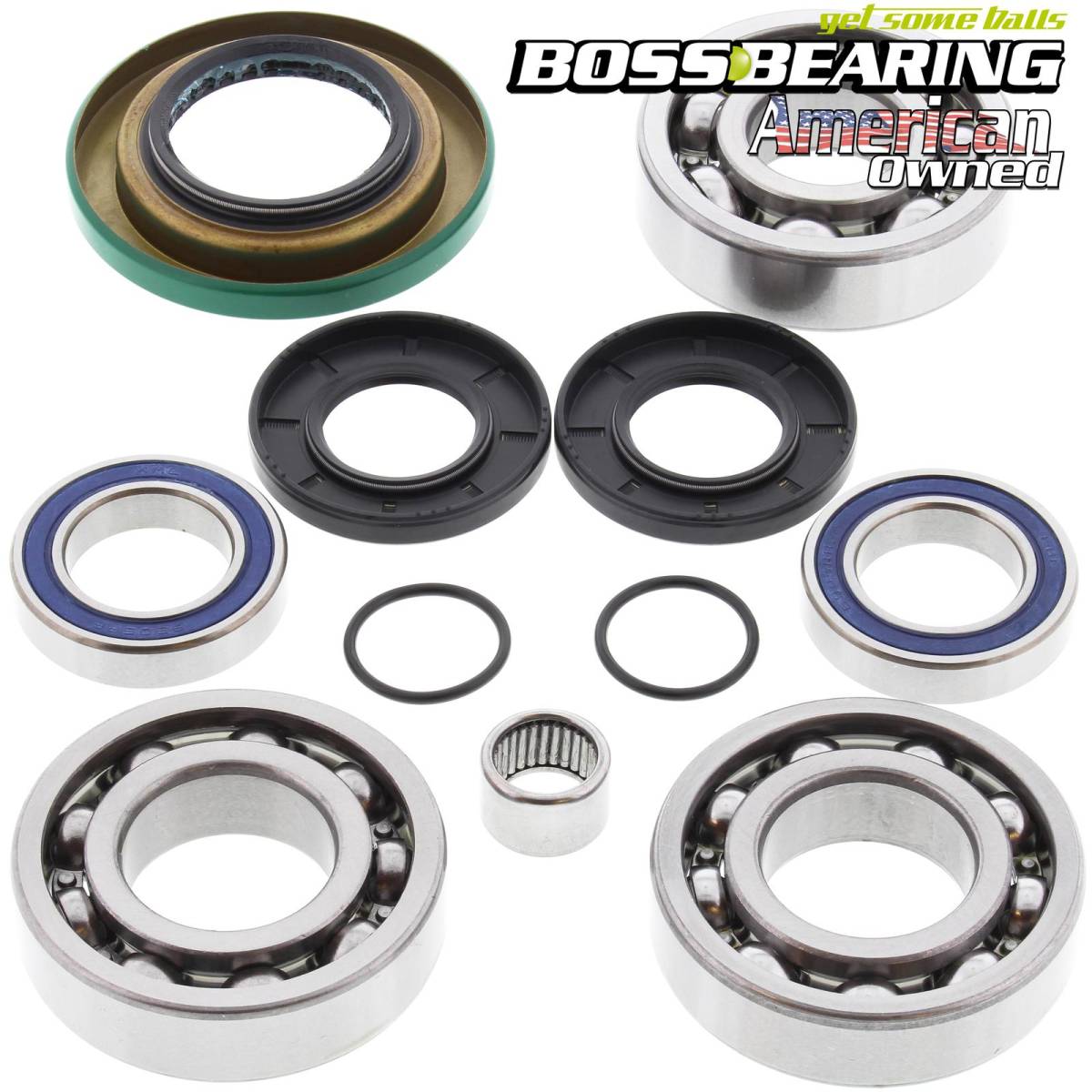 Boss Bearing Front Differential Bearings Seals Kit For Can-Am