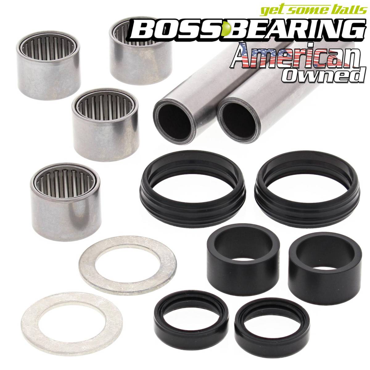Boss Bearing Swingarm Bearings and Seals Kit for Yamaha