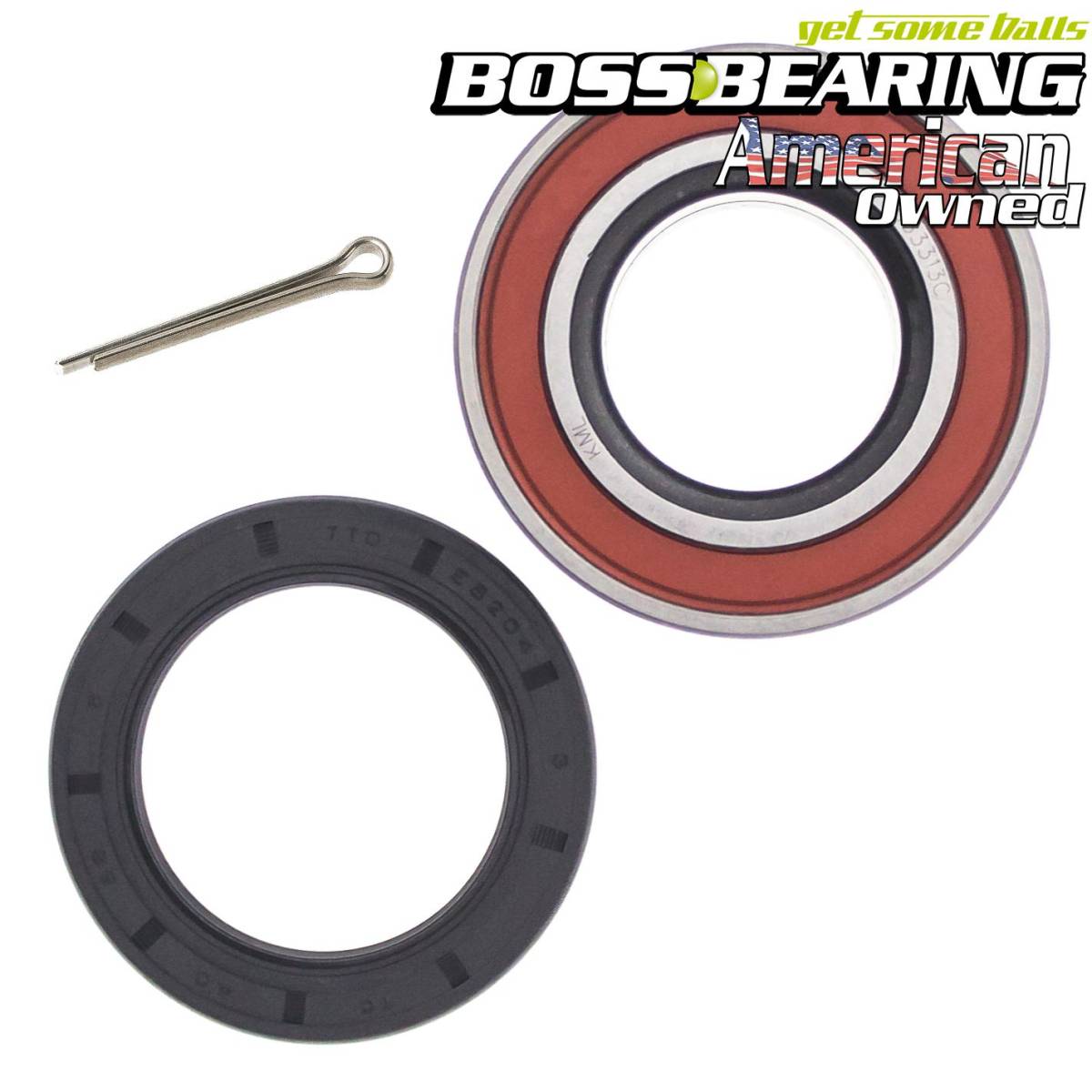 Boss Bearing Front Wheel Bearing and Seal Kit for CanAm and Cub Cadet