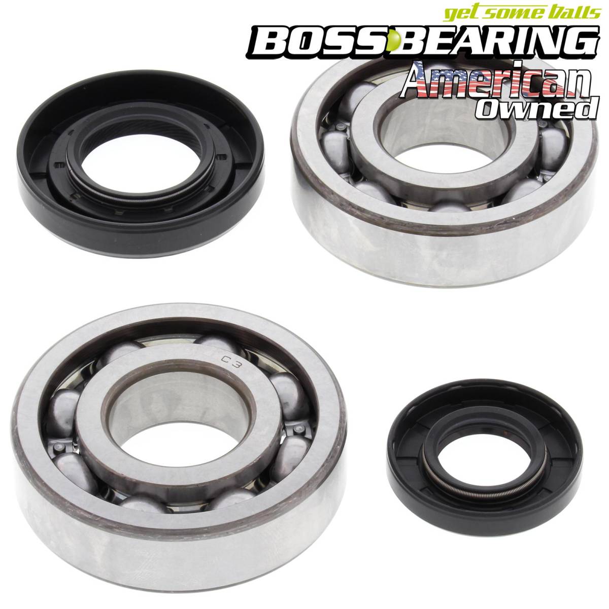 Main Crank Shaft Bearing Seal for Yamaha YZ250 2011-2018