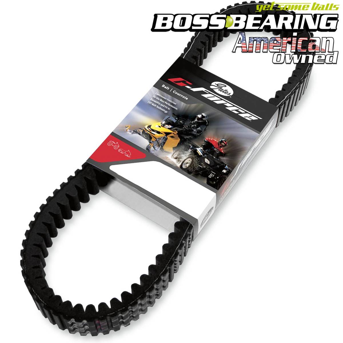 Boss Bearing Gates G Force Drive Belt 48G4246 for Ski Doo