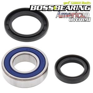BossBearing Both Front Wheel Bearings Seals Kit for Honda TRX500FA Rubicon 4x4 2008 2009 2011 