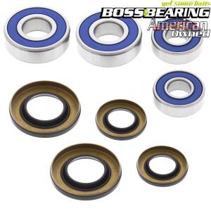 Boss Bearing - Boss Bearing P-ATV-FR-1002-4D5-4 Front Wheel Bearings and Seals Kit