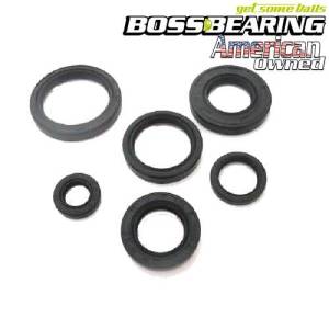 Boss Bearing - Boss Bearing H-CR250-E-SK-78-80-3E5-B Engine Oil Seals Kit for Honda