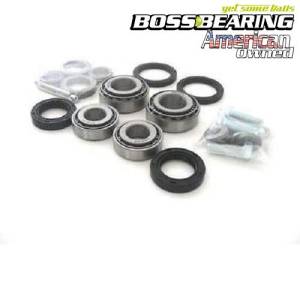 Boss Bearing - Boss Bearing Y-ATV-FR-AFTER-1000 Tapered DLR Upgrade Front Wheel Bearings and Seals Kit