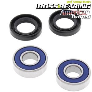 Boss Bearing - Boss Bearing H-ATC-FR-1001-1H1-B Front Wheel Bearings and Seals Kit for Honda ATC70K