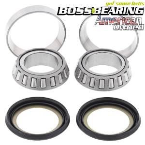 Boss Bearing - Boss Bearing 41-6256-7C2 Steering Stem Bearings Seals for Honda