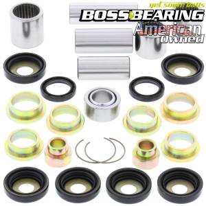 Boss Bearing - Boss Bearing Rear Suspension Linkage Bearings and Seals Kit for Honda