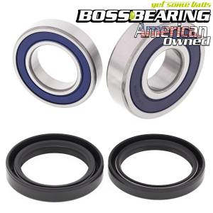 Boss Bearing - Boss Bearing Rear Axle Wheel Bearings and Seals Kit for Honda