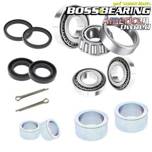 Boss Bearing - Boss Bearing Upgrade Tapered Front Wheel Bearings and Seals Kit