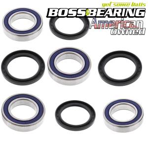 Boss Bearing - Rear Axle Bearing and Seal Combo Kit for Suzuki and Kawasaki
