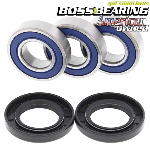 Boss Bearing - Boss Bearing Rear Wheel Bearings and Seal Kit for Yamaha