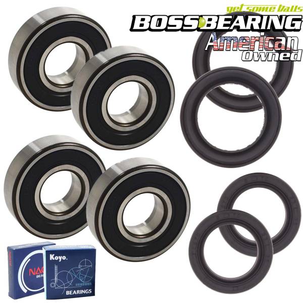 Boss Bearing - Premium Front Wheel Combo Kit for Honda TRX250X, TRX400EX/X and 450R