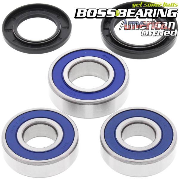 Boss Bearing - Boss Bearing Wheel Bearings and Seals Kit for Kawasaki