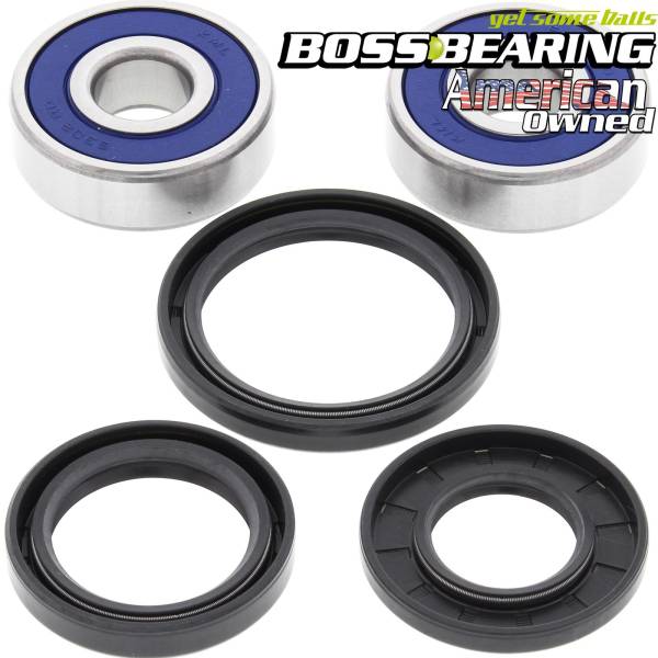 Boss Bearing - Boss Bearing 41-6286B-8H3-A-9 Front Wheel Bearings and Seals Kit for Kawasaki