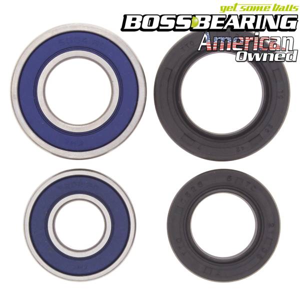 Boss Bearing - Boss Bearing Front Wheel Bearings and Seals Kit for Yamaha