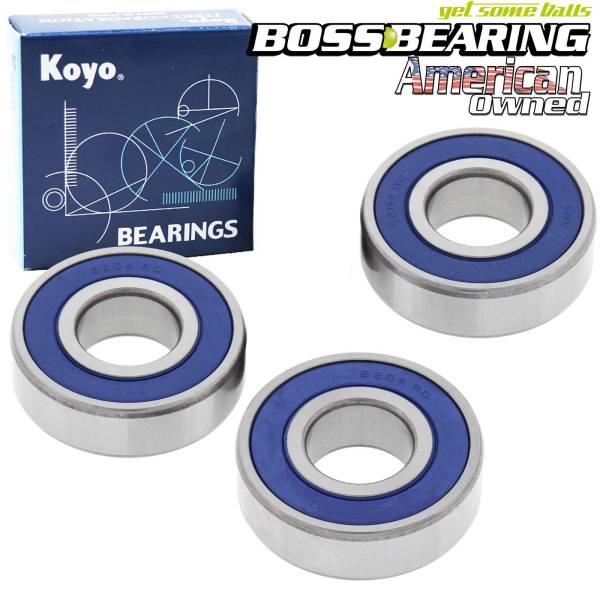 Boss Bearing - Boss Bearing Premium Rear Wheel Bearings Kit for Honda Shadow and Suzuki