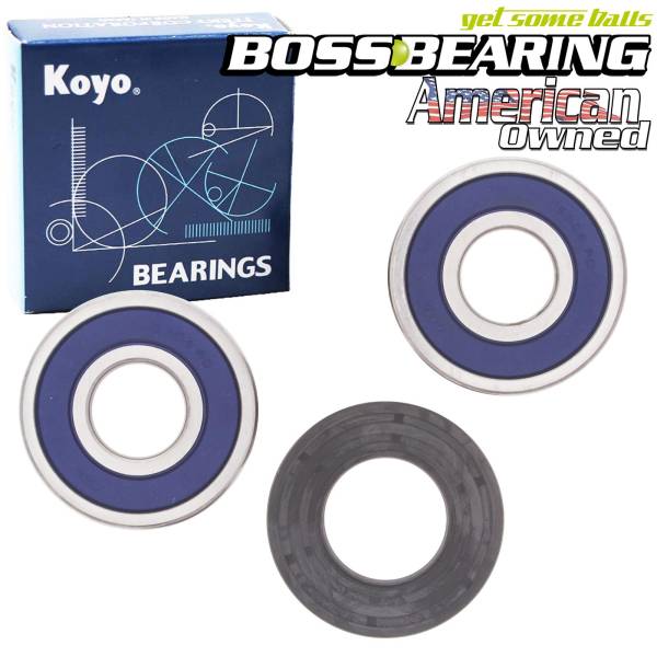 Boss Bearing - Boss Bearing 41-6295BP-8I4-B Premium Japanese Rear Wheel Bearings and Seal Kit for Kawasaki Vulcan