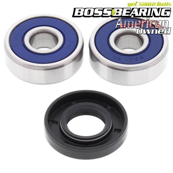 Boss Bearing - Boss Bearing Front Wheel Bearings and Seal Kit for Yamaha