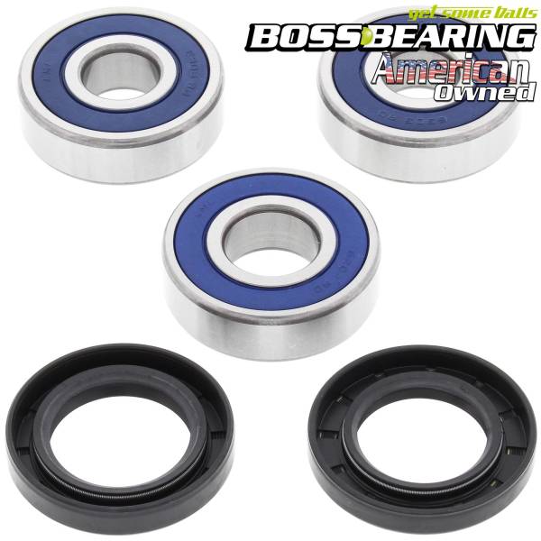 Boss Bearing - Boss Bearing 41-6278B-8G1-A-5 Rear Wheel Bearings and Seals Kit for Honda