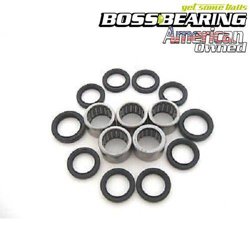 Boss Bearing - Boss Bearing H-ATV-LK-1000-1E1 Rear Suspension Linkage Bearings and Seals Kit