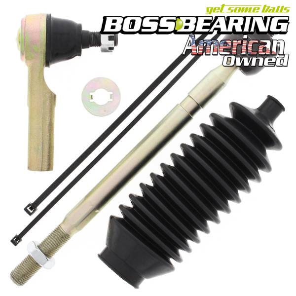 Boss Bearing - Boss Bearing Left Side Tie Rod End Kit for Kawasaki