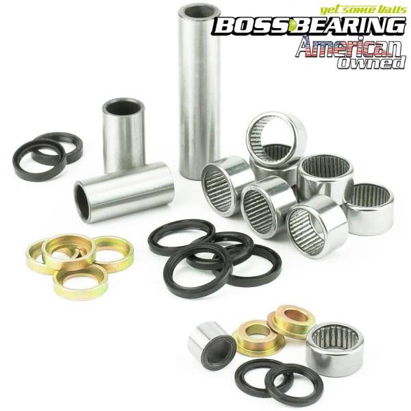 Boss Bearing - Boss Bearing Rear Suspension Linkage Bearings Seals Kit