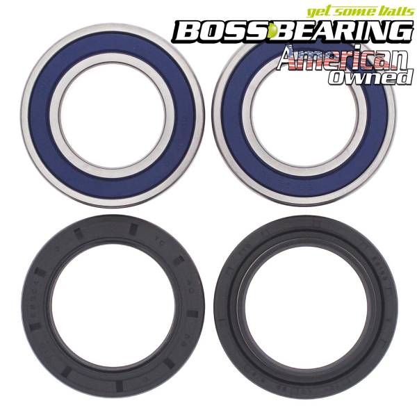 Boss Bearing - Boss Bearing Rear Wheel Bearings Seals Kit for Suzuki