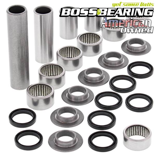 Boss Bearing - Boss Bearing Rear Suspension Linkage Bearings Seals Kit for Suzuki