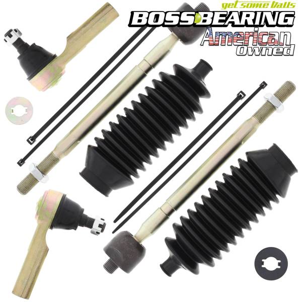 Boss Bearing - Right and Left Side Tie Rod End Combo Kit for Kawasaki