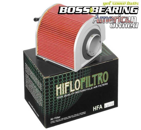 Boss Bearing - Boss Bearing Hiflofiltro® Air Filter HFA1212 for Honda CMX250X Rebel 96-16