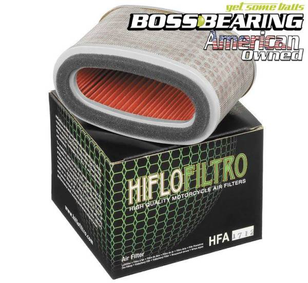 Boss Bearing - Boss Bearing Hiflofiltro® Air Filter HFA1712 for Yamaha XVS650 Drag Star and V-Star