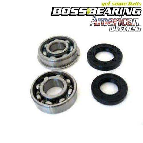 Boss Bearing - Boss Bearing S-TM75-MC-5I8 Main Crankshaft bearings and seals Kit for Suzuki