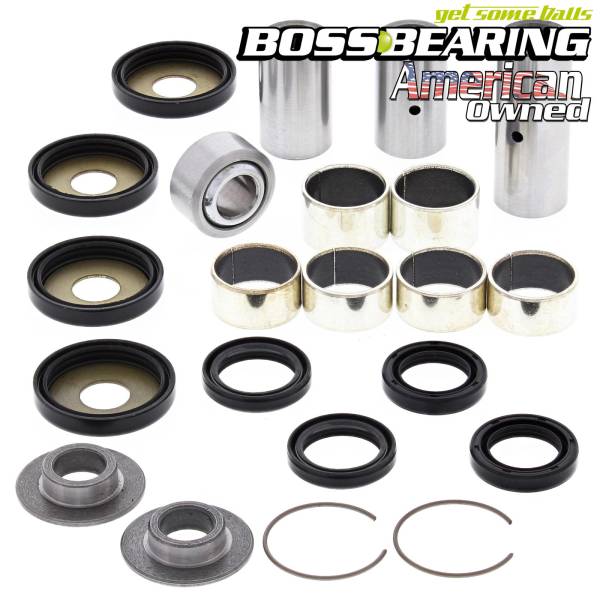 Boss Bearing - Boss Bearing Rear Suspension Linkage Bearings and Seals Kit for Yamaha