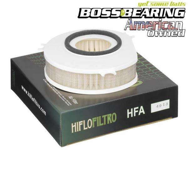 Boss Bearing - Hiflofiltro Air Filter HFA4913 for Yamaha XVS1100 V-Star Custom 99-10