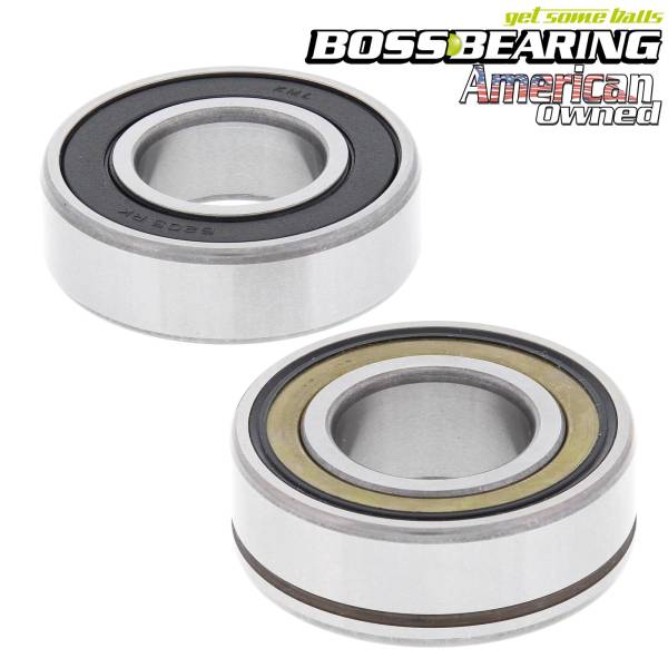 Boss Bearing - ABS Rear Wheel Bearings Kit EMQ Quality Harley Davidson- 25-1691B - Boss Bearing