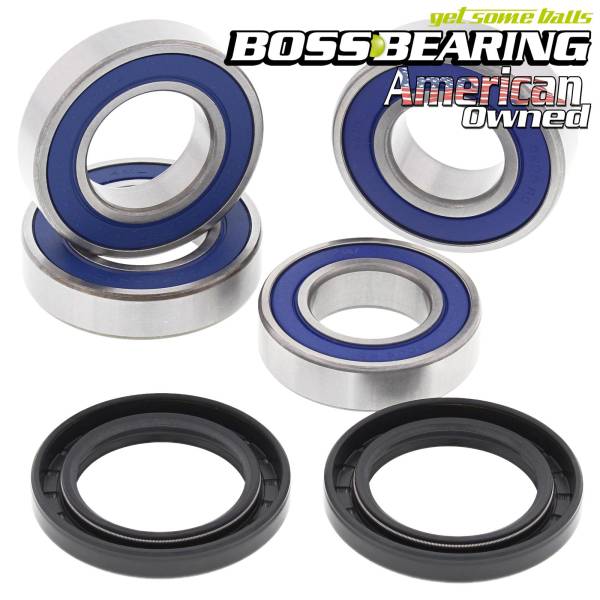 Boss Bearing - Boss Bearing Rear Wheel Bearings and Seals Kit for Honda CBR600RR and CBR600RA