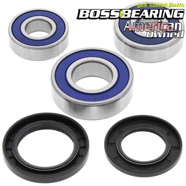 Boss Bearing - Boss Bearing Rear Wheel Bearings and Seals Kit for Kawasaki Ninja