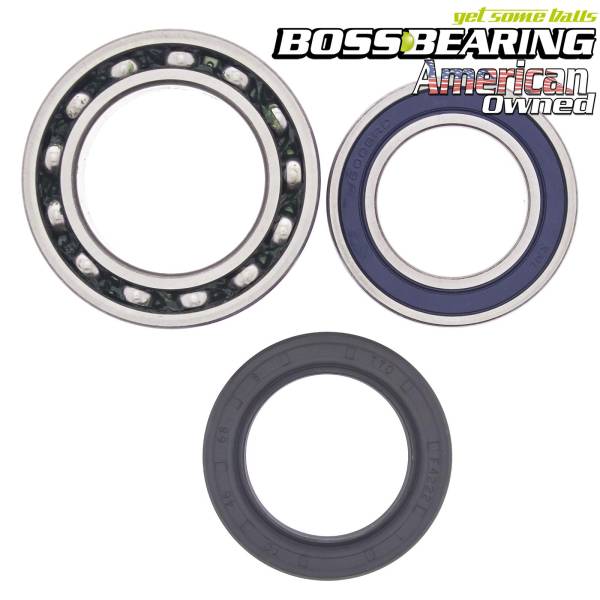 Boss Bearing - Boss Bearing Rear Axle Bearings and Seal Kit for Yamaha