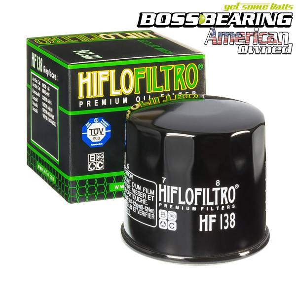 Boss Bearing - Hiflo Oil Filter HF138 from Boss Bearing