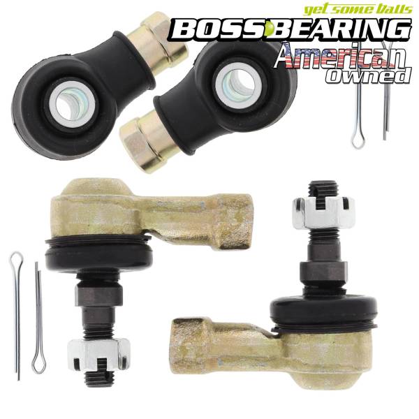 Boss Bearing - Boss Bearing Inner and Outer Tie Rod End Combo Kit for Polaris