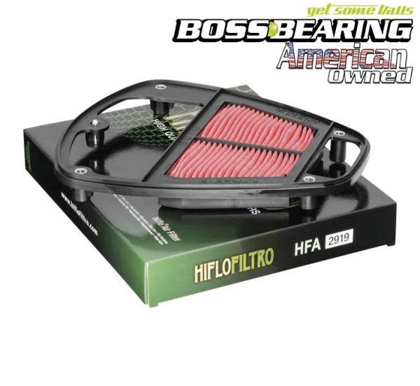 Boss Bearing - Hiflofiltro Air Filter HFA2919 for Kawasaki VN900 Vulcan 06-20