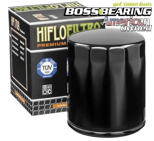 HiFlo - HiFlo Filtro HF170B High Performance Racing Oil Filter Chrome HF170B