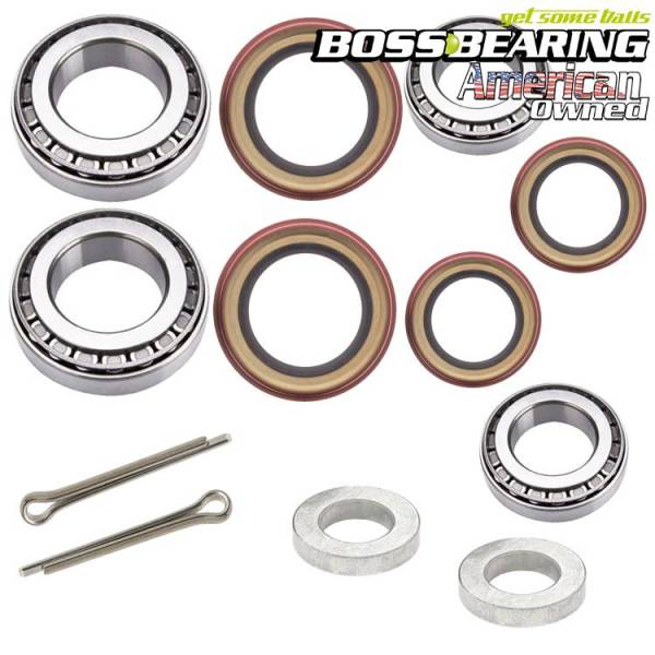 Boss Bearing - Boss Bearing Tapered Front Wheel Bearings and Seals Conversion  Kit