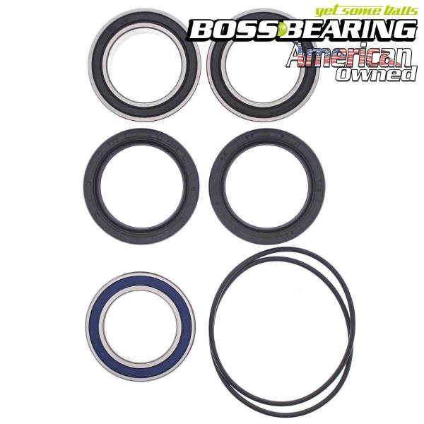 Boss Bearing - Boss Bearing Upgrade Rear Axle Bearings and Seals Kit for Kawasaki KFX450R 2008-2014