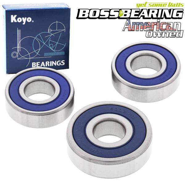 Boss Bearing - Boss Bearing Japanese Rear Wheel Bearings and Seals Kit