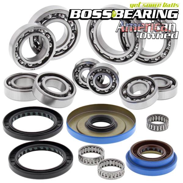 Boss Bearing - Boss Bearing Rear Differential Bearings Seals Kit for Polaris