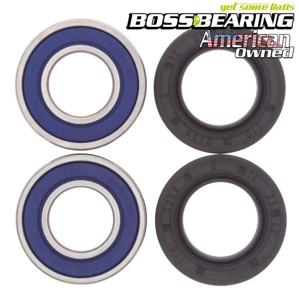 Boss Bearing - Boss Bearing Front Wheel Bearings and Seals Kit for Kawasaki and Honda